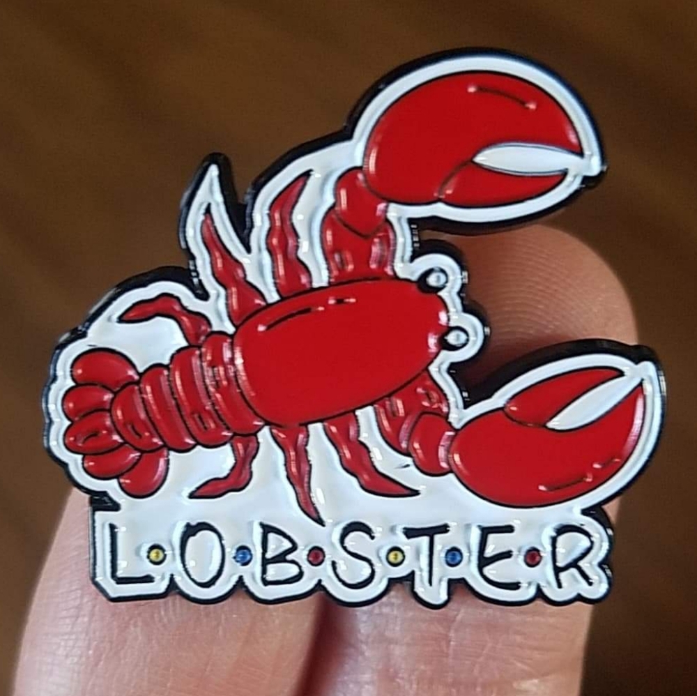 *2 for $13* FRIENDS "She Is Your LOBSTER" Pin